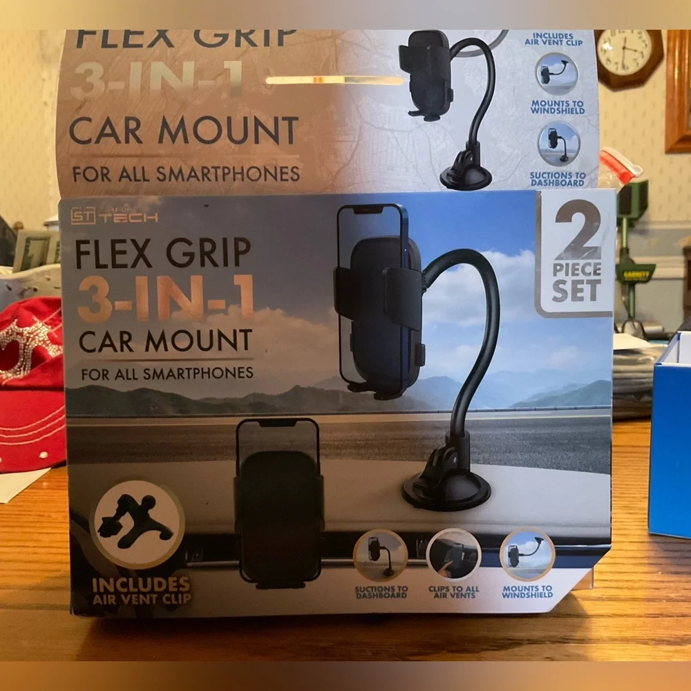 Car mount cell phone